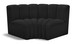 Arc - Boucle Fabric 2 Piece Modular Sofa