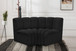 Arc - Boucle Fabric 2 Piece Modular Sofa