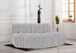 Arc - Boucle Fabric 3 Piece Modular Sofa