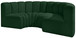 Arc - Boucle Fabric 4 Piece U-Shaped Modular Sofa