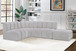 Arc - Boucle Fabric 5 Piece Corner Modular Sofa