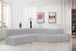 Arc - Boucle Fabric 7 Piece Modular Sofa