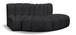 Arc - Faux Leather 3 Piece Modular Sofa