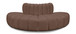 Arc - Faux Leather 4 Piece Modular Sofa