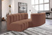 Arc - Faux Leather 4 Piece Sofa