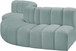Arc - Faux Leather 5 Piece Modular Sofa