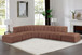 Arc - Faux Leather 7 Piece Corner Modular Sofa