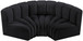 Arc - Velvet 3 Piece Modular U-Shaped Sofa