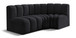 Arc - Velvet 3 Piece Sofa