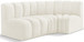 Arc - Velvet 3 Piece Sofa