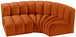 Arc - Velvet 3 Piece Sofa