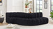 Arc - Velvet 5 Piece Modular Sofa