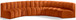 Arc - Velvet 6 Piece U-Shaped Modular Sofa