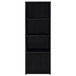 Winfield - 3-Sheld Media Tower Entertainment Pier - Black