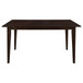 Gabriel - 5 Piece Rectangular 59" Dining Set - Cappuccino