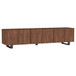 Trask - Wood TV Stand Media Console - Mango Brown