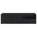 Murray - 70" 2-Door TV Stand Media Console - Black