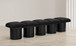 Pavilion - 5 Piece Modular Bench With Black Base
