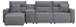 Modmax II - Reclining Sectional - Salt And Pepper