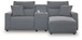 Modmax II - Reclining Sectional - Salt And Pepper