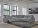 Modmax II - Reclining Sectional - Salt And Pepper