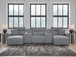 Modmax - Salt And Pepper - Reclining Sectional