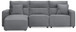Modmax II - Reclining Sectional - Salt And Pepper