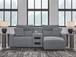 Modmax II - Reclining Sectional - Salt And Pepper