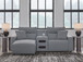 Modmax II - Reclining Sectional - Salt And Pepper