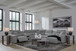 Modmax II - Reclining Sectional - Salt And Pepper