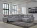 Modmax II - Reclining Sectional - Salt And Pepper