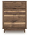 Chirason - Brown - Four Drawer Chest