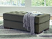 Caspian-Town - Olive - Oversized Accent Ottoman