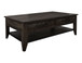 Dark Teak - Cocktail Table - Oil Black
