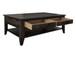 Dark Teak - Cocktail Table - Oil Black