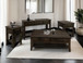 Dark Teak - Cocktail Table - Oil Black