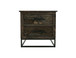 Dark Teak - Nightstand - Oil Black