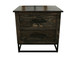 Dark Teak - Nightstand - Oil Black