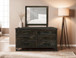 Dark Teak - Mirror - Oil Black