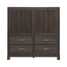 Modern Edge - Dressing Chest - Brown