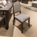 Modern Edge - Upholstered Side Chair (RTA) - Brown