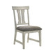 Hallendale - Splat Back Side Chair (RTA) - White