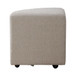 Capri - Upholstered Ottomans (Set of 2) - Brown