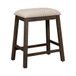 Harrison - Upholstered Console Stool - Brown