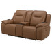 Callihan - Loveseat With Console P3 & ZW - York Butternut