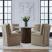 Accent Dining - Accent Dining Chair With Casters