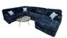 Austin Sectional in Fabric