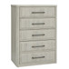Modern Play - 5 Drawer Chest - White