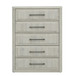 Modern Play - 5 Drawer Chest - White