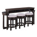 Weston - 4 Piece Bar Set - Peppercorn